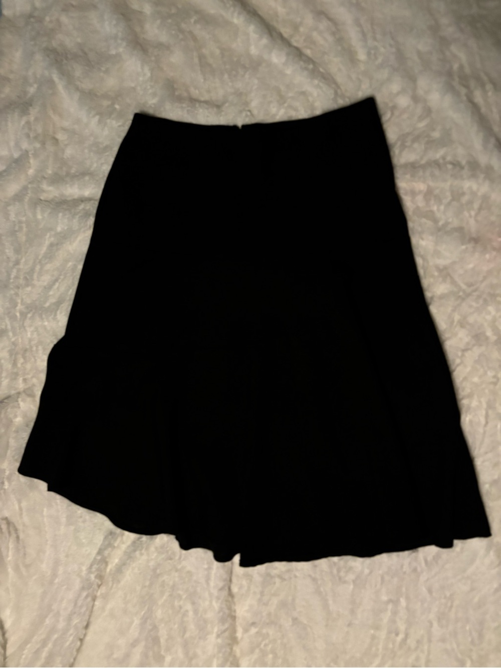 Moth Anthropologie Black Flare Skirt Size 10 Knee Length